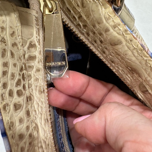 Brahmin Duxbury Satchel - Washed Indigo Ipanema - FLAWLESS Like New Condition - Picture 3 of 12